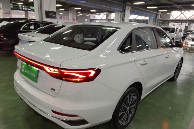 Used Geely Auto Emgrand 2026 Model 4th Generation 4 Millionth Anniversary Edition 1.5L CVT Feiyue Edition Rear Right 45 Deg