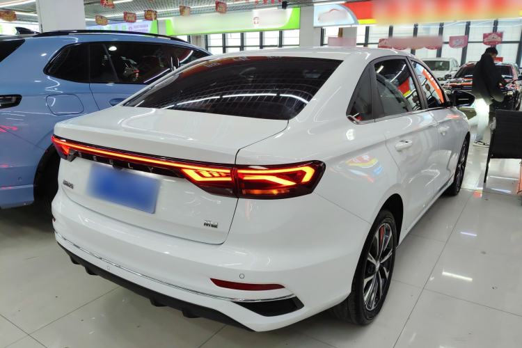 Used Geely Auto Emgrand 2026 Model 4th Generation 4 Millionth Anniversary Edition 1.5L CVT Feiyue Edition Rear Right 45 Deg