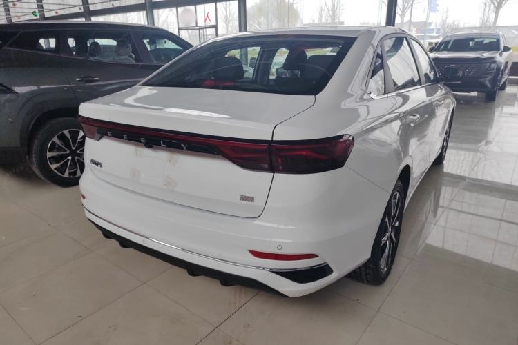 Used Geely Auto Emgrand 2026 Model 4th Generation 4 Millionth Anniversary Edition 1.5L CVT Feiyue Edition Rear Right 45 Deg