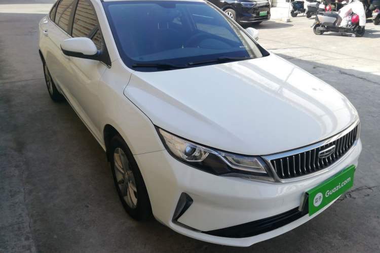 Used Geely Auto Emgrand GL 2021 UP 1.4T Manual LingShang Model Front Right 45 Deg