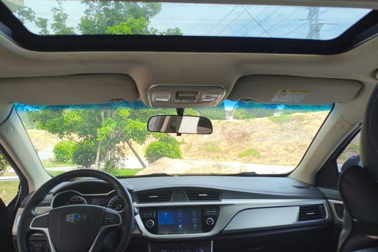 Used Geely Auto Emgrand GL 2017 1.8L Manual Elite Model Headliner