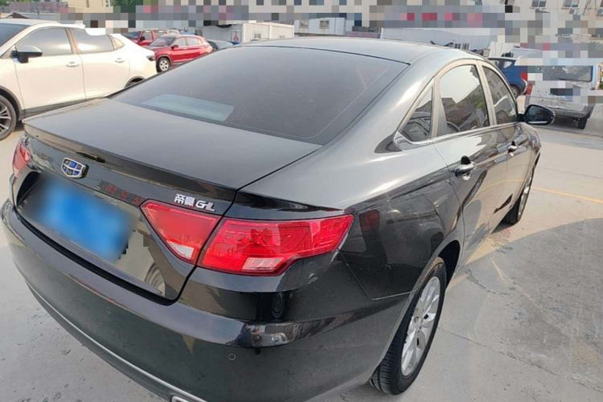 Used Geely Auto Emgrand GL 2017 1.3T DCT Elite Model Rear Right 45 Deg