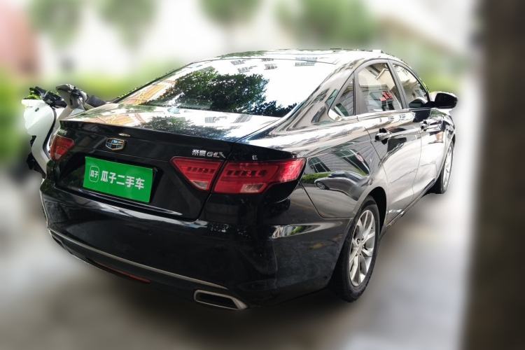 Used Geely Auto Emgrand GL 2017 1.3T Manual Elite Model Rear Right 45 Deg