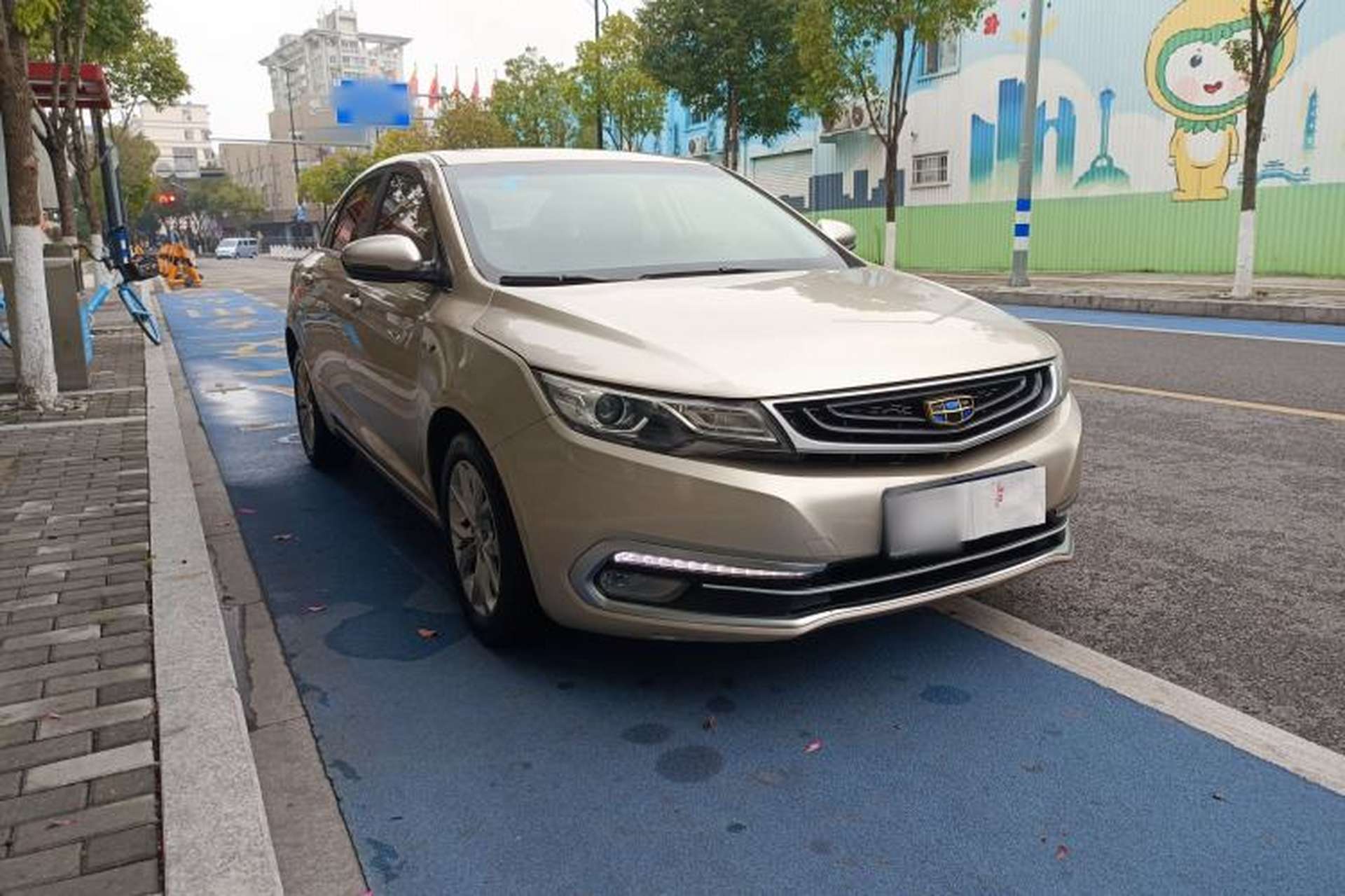 Used Geely Auto Emgrand GL 2017 1.3T Manual Elite Model Exterior 2