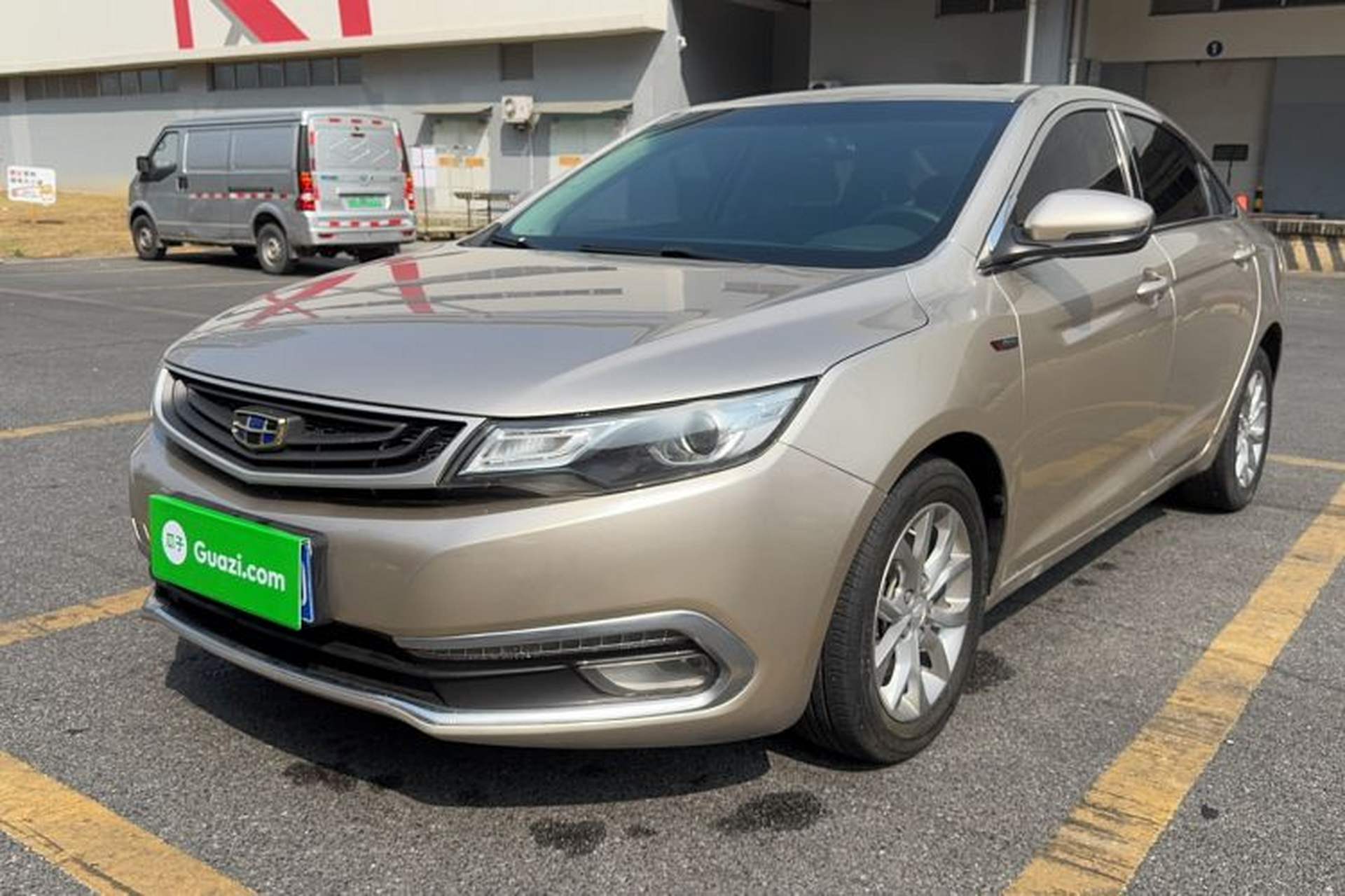 Used Geely Auto Emgrand GL 2017 1.3T Manual Elite Model Front Left 45 Deg