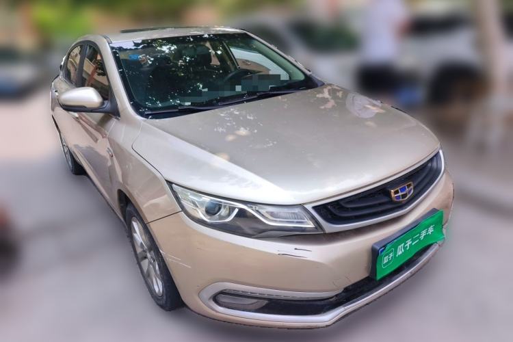 Used Geely Auto Emgrand GL 2017 1.3T Manual Elite Model Front Right 45 Deg