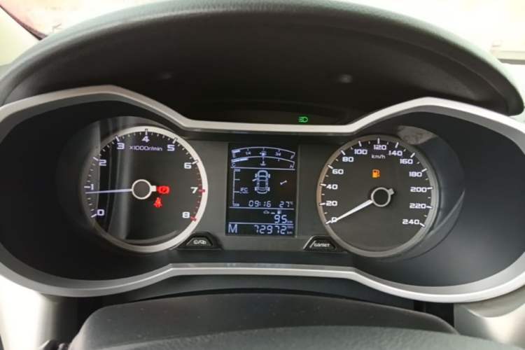 Used Geely Auto Emgrand GL 2017 1.3T Manual Elite Model Instrument Cluster