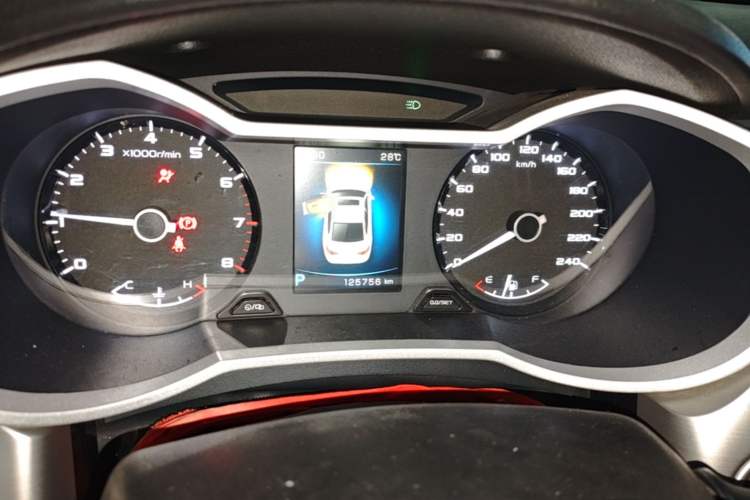 Used Geely Auto Emgrand GL 2017 1.8L DCT Elite Model Instrument Cluster