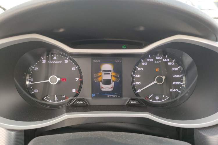Used Geely Auto Emgrand GL 2017 1.8L DCT Elite Model Instrument Cluster