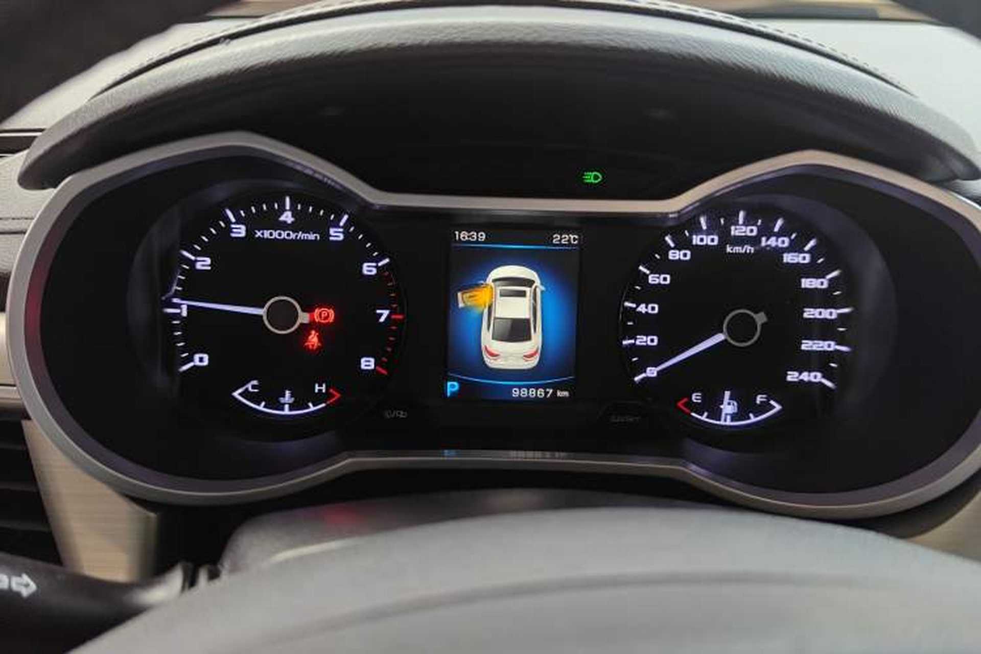 Used Geely Auto Emgrand GL 2017 1.8L DCT Elite Model Instrument Cluster