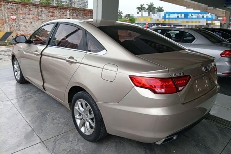 Used Geely Auto Emgrand GL 2017 1.3T Manual Elite Model Rear Left 45 Deg