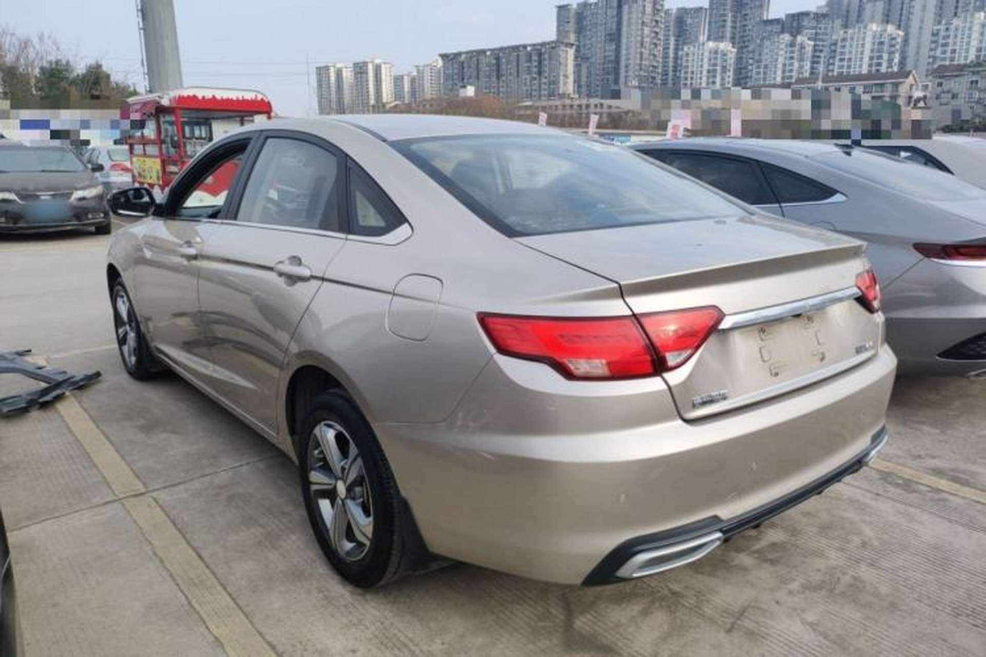 Used Geely Auto Emgrand GL 2017 1.8L DCT Elite Model Rear Left 45 Deg
