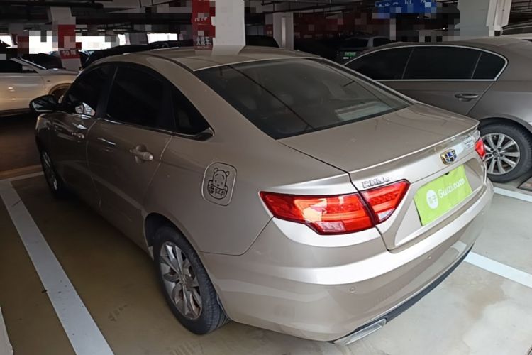 Used Geely Auto Emgrand GL 2017 1.3T Manual Elite Model Rear Left 45 Deg