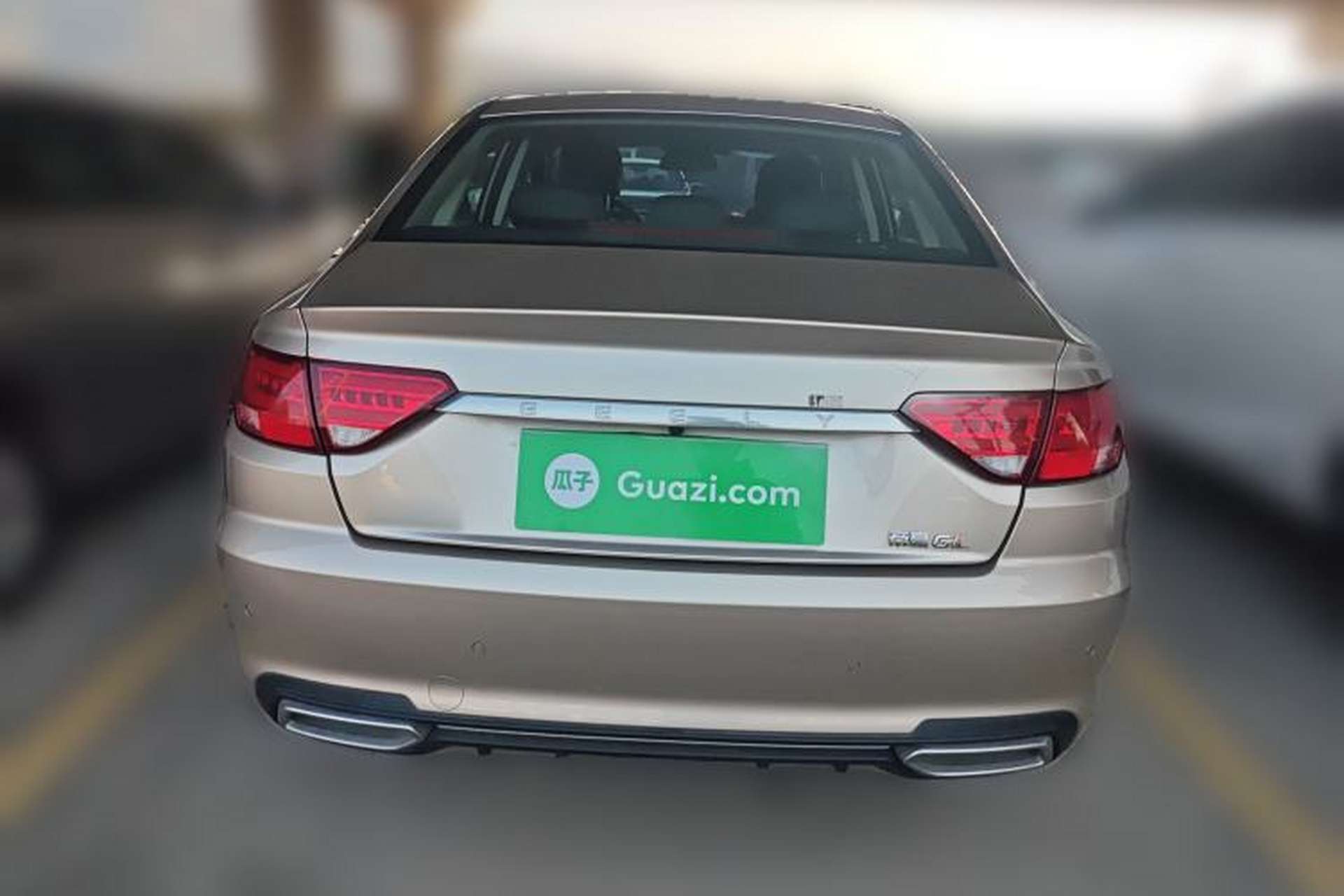Used Geely Auto Emgrand GL 2017 1.8L DCT Elite Model Rear