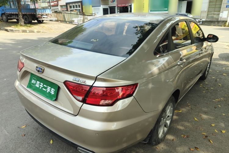 Used Geely Auto Emgrand GL 2017 1.8L DCT Elite Model Rear Right 45 Deg