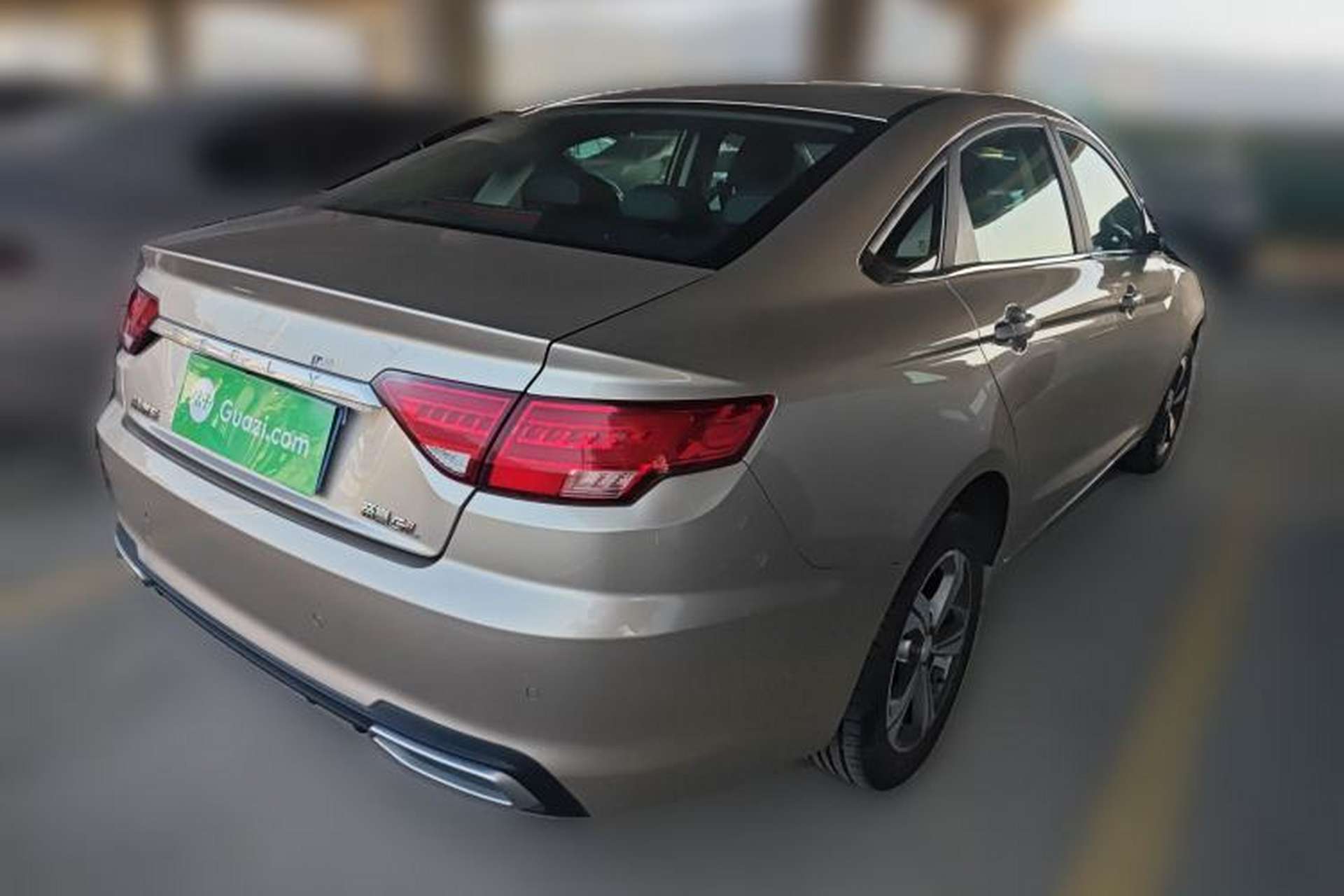 Used Geely Auto Emgrand GL 2017 1.8L DCT Elite Model Rear Right 45 Deg