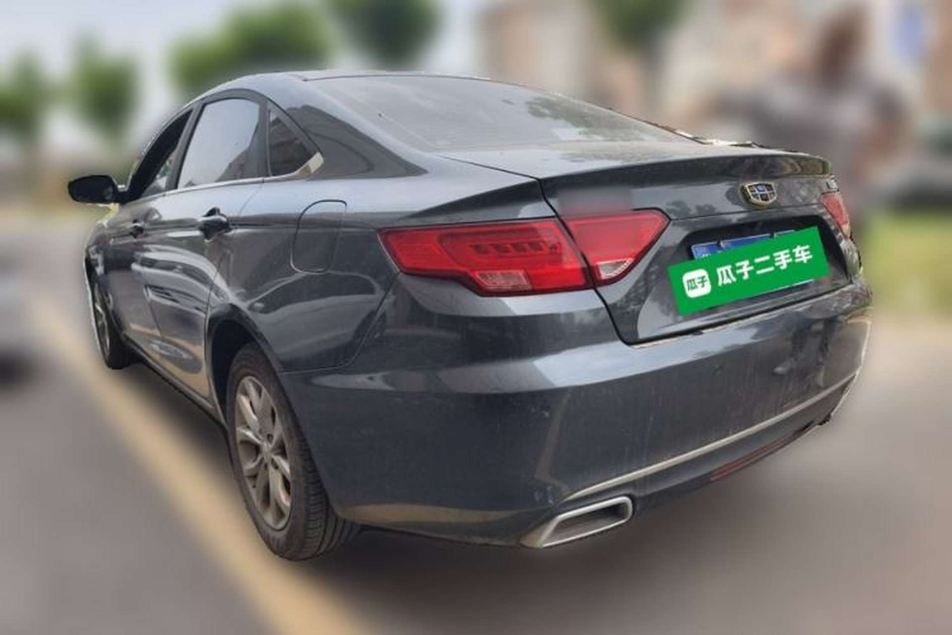 Used Geely Auto Emgrand GL 2017 1.8L Manual Elite Model Rear Left 45 Deg