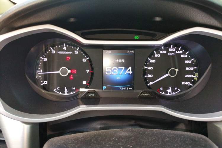 Used Geely Auto Emgrand GL 2017 1.8L DCT Elite Model Instrument Cluster