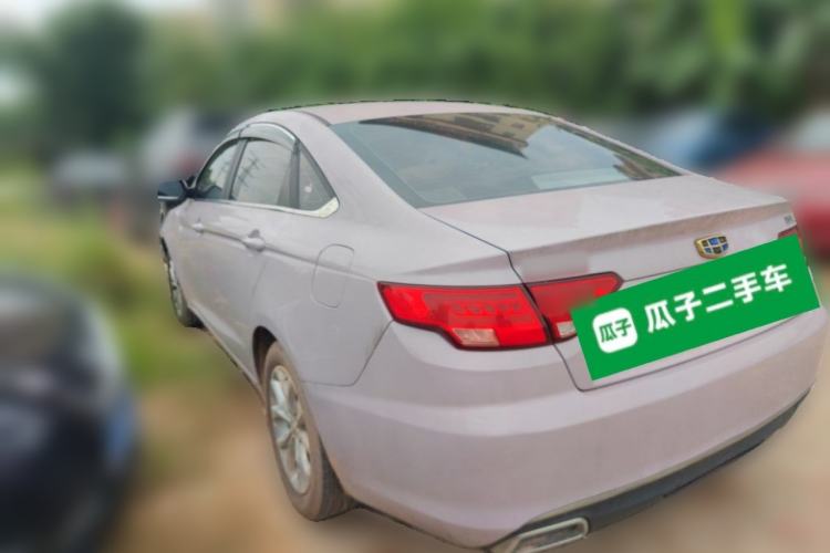 Used Geely Auto Emgrand GL 2017 1.8L DCT Elite Model Rear Left 45 Deg