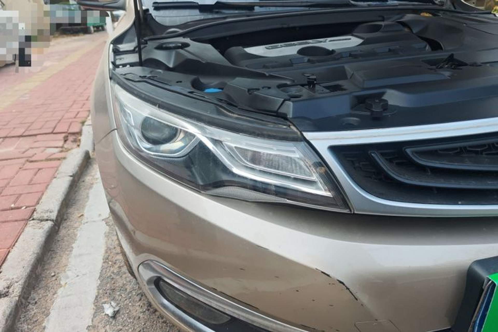 Used Geely Auto Emgrand GL 2017 1.8L DCT Elite Model Right Front Headlight
