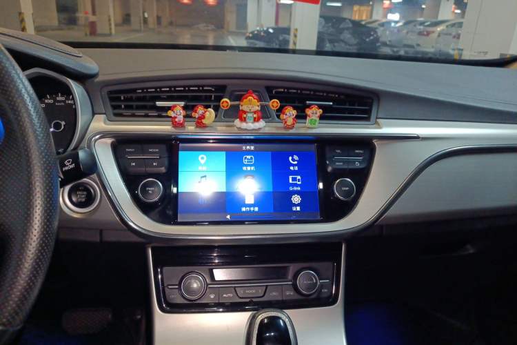 Used Geely Auto Emgrand GL 2017 1.8L DCT Elite Model Audio And AC Panel