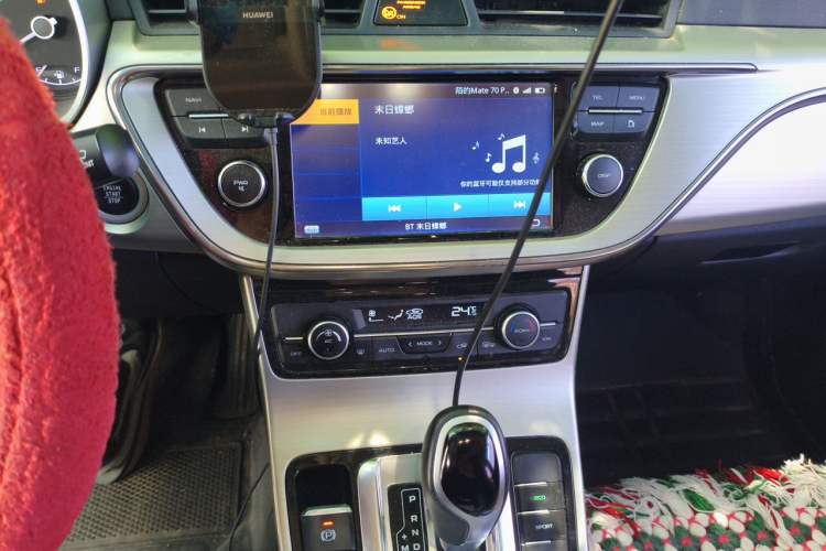 Used Geely Auto Emgrand GL 2017 1.8L DCT Elite Model Audio And AC Panel
