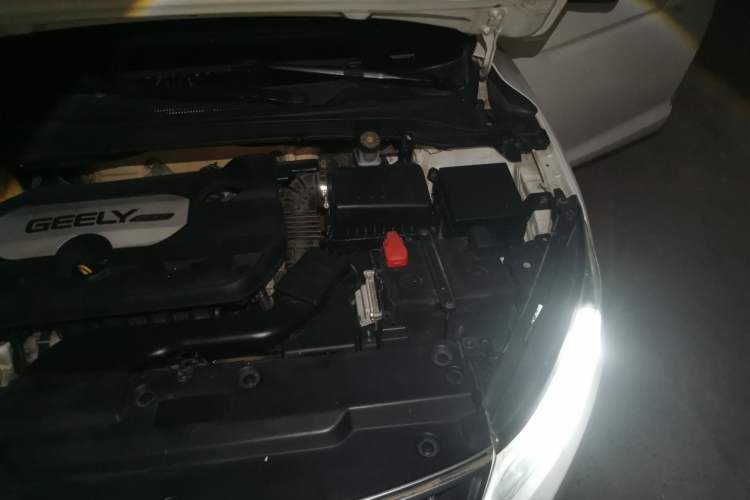 Used Geely Auto Emgrand GL 2017 1.8L Manual Elite Model Engine Bay Left
