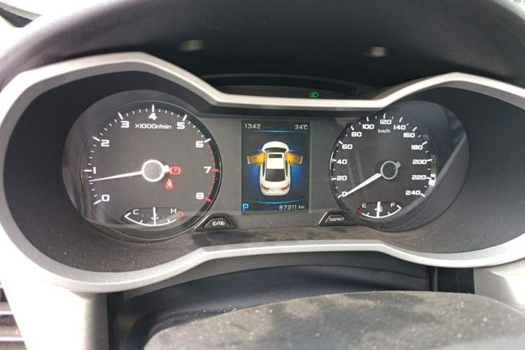 Used Geely Auto Emgrand GL 2017 1.3T DCT Elite Model Instrument Cluster