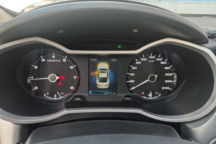 Used Geely Auto Emgrand GL 2017 1.8L DCT Elite Model Instrument Cluster