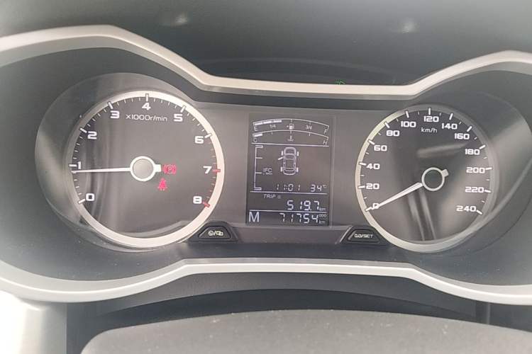 Used Geely Auto Emgrand GL 2017 1.3T Manual Elite Model Instrument Cluster
