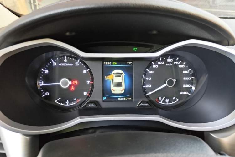 Used Geely Auto Emgrand GL 2017 1.8L DCT Elite Model Instrument Cluster
