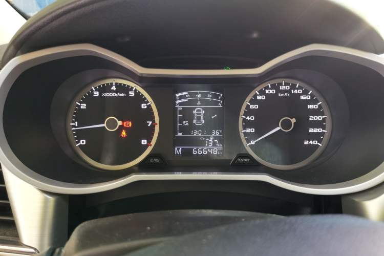 Used Geely Auto Emgrand GL 2017 1.3T Manual Elite Model Instrument Cluster