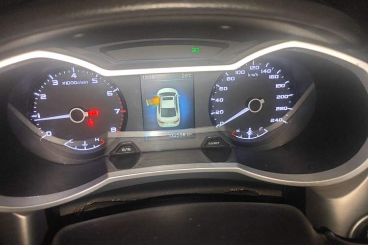 Used Geely Auto Emgrand GL 2017 1.3T DCT Elite Model Instrument Cluster