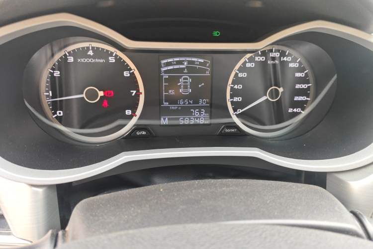 Used Geely Auto Emgrand GL 2017 1.8L Manual Elite Model Odometer Close Up