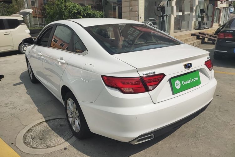 Used Geely Auto Emgrand GL 2017 1.3T DCT Elite Model Rear Left 45 Deg