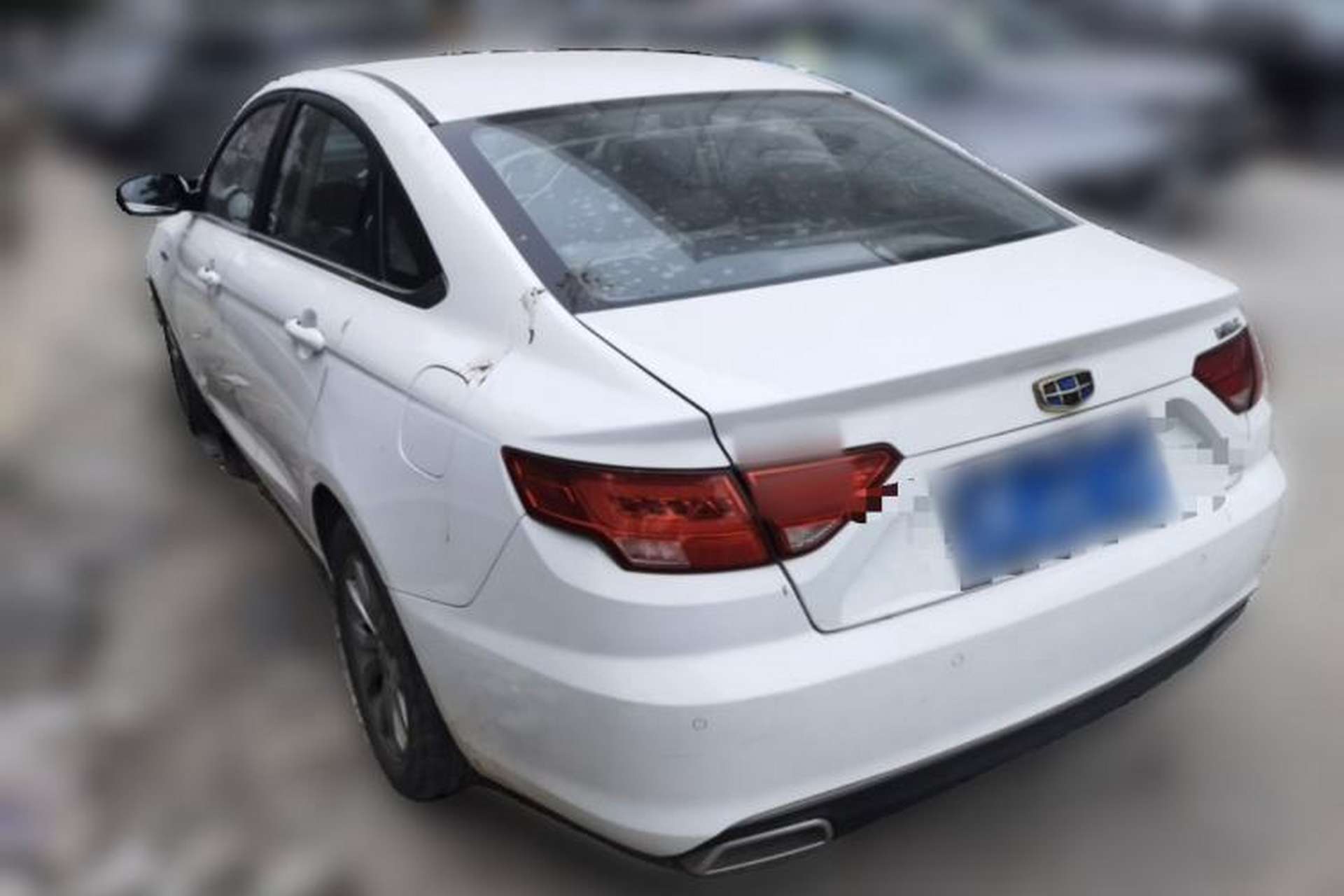 Used Geely Auto Emgrand GL 2017 1.3T DCT Elite Model Rear Left 45 Deg