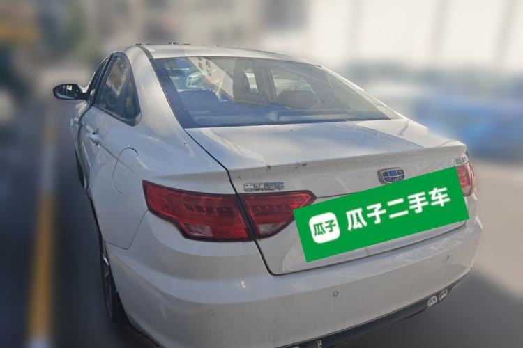 Used Geely Auto Emgrand GL 2017 1.8L DCT Elite Model Rear Left 45 Deg
