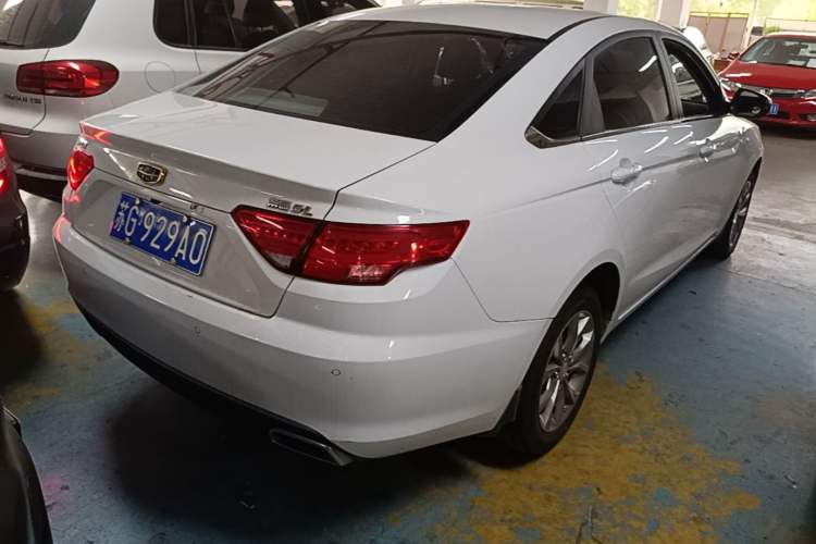 Used Geely Auto Emgrand GL 2017 1.8L DCT Elite Model Rear Right 45 Deg