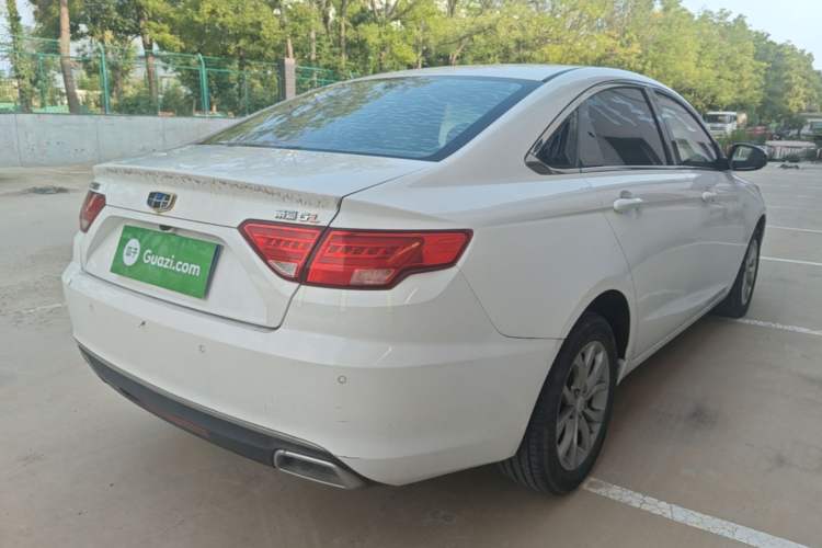 Used Geely Auto Emgrand GL 2017 1.8L DCT Elite Model Rear Right 45 Deg