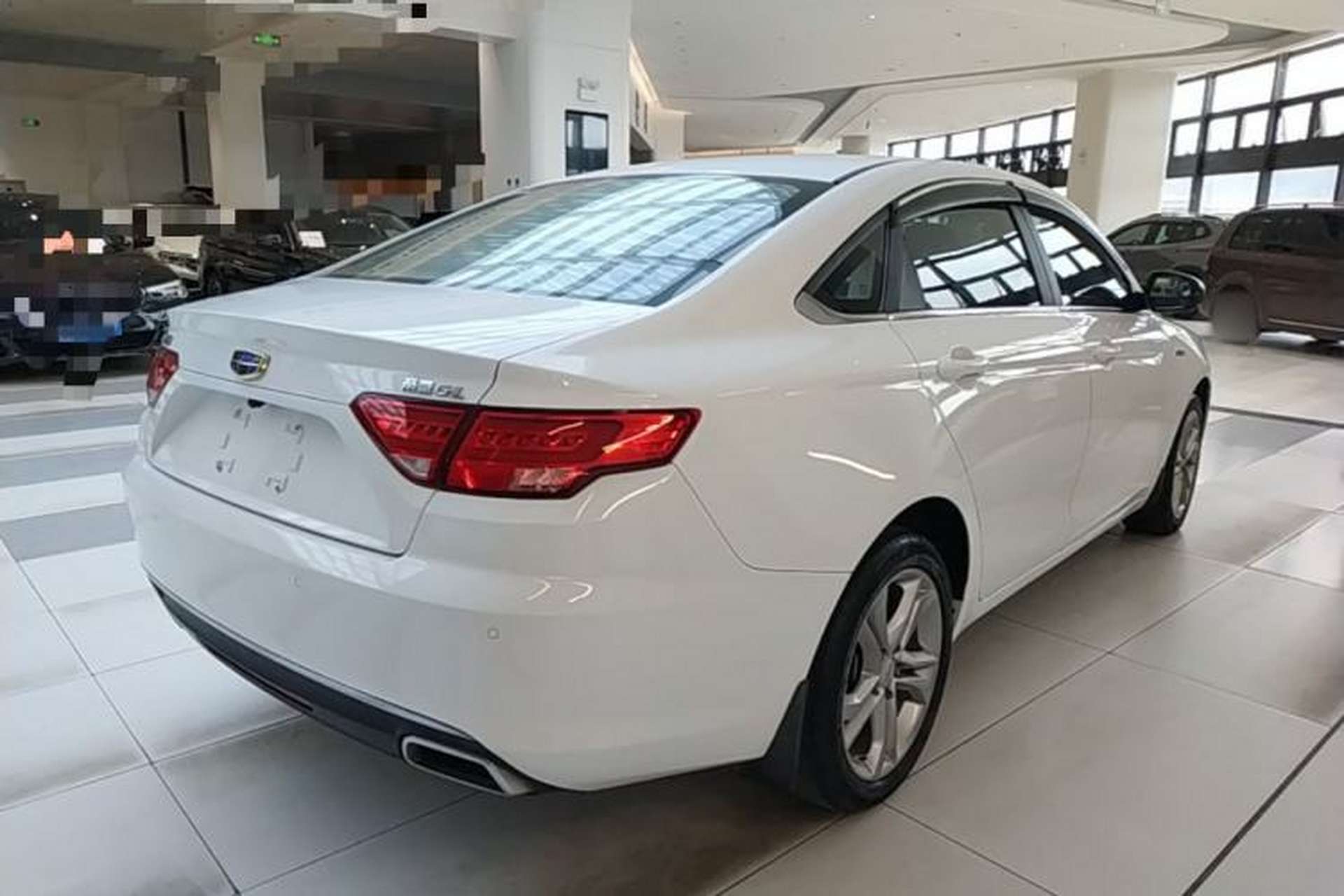 Used Geely Auto Emgrand GL 2017 1.3T DCT Luxury Model Rear Right 45 Deg