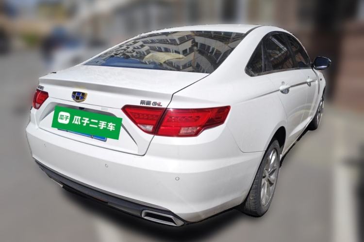 Used Geely Auto Emgrand GL 2017 1.3T DCT Elite Model Rear Right 45 Deg