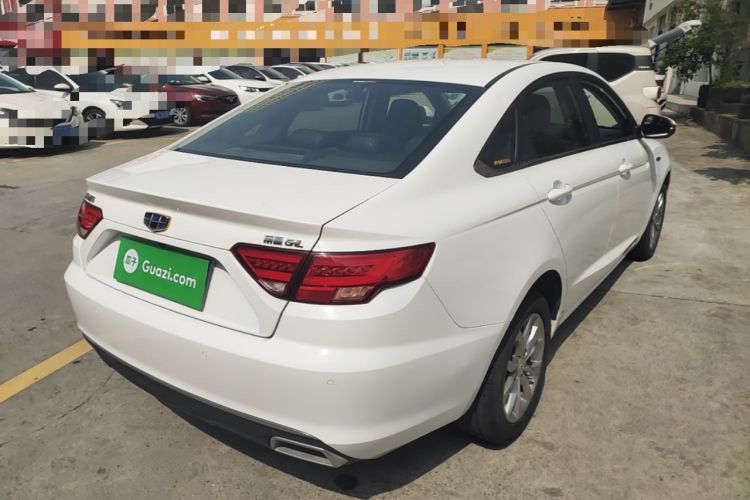 Used Geely Auto Emgrand GL 2017 1.3T DCT Elite Model Rear Right 45 Deg