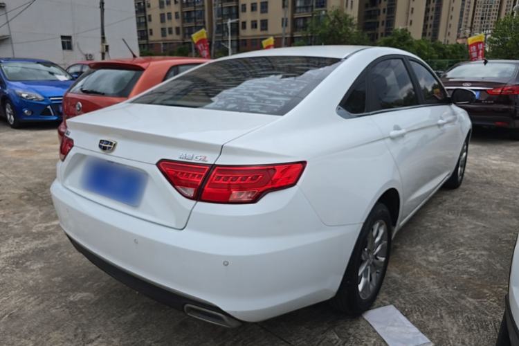Used Geely Auto Emgrand GL 2017 1.8L Manual Elite Model Rear Right 45 Deg