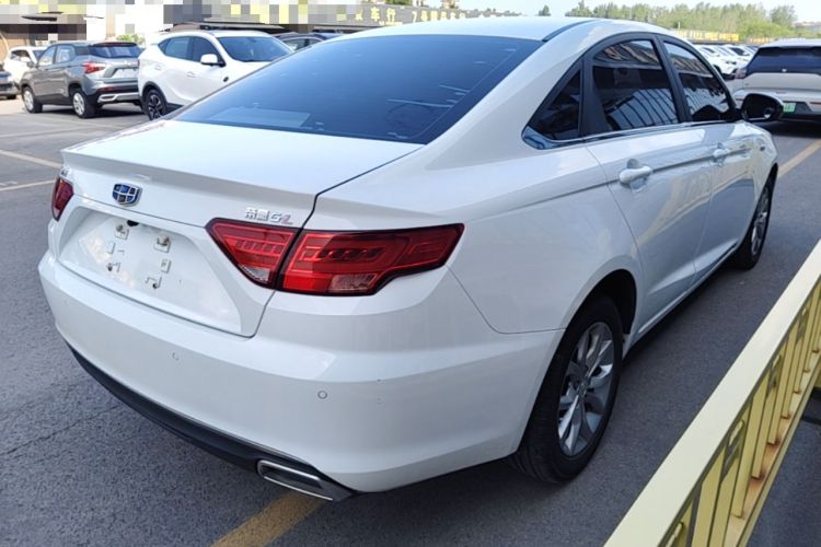 Used Geely Auto Emgrand GL 2017 1.3T Manual Elite Model Rear Right 45 Deg