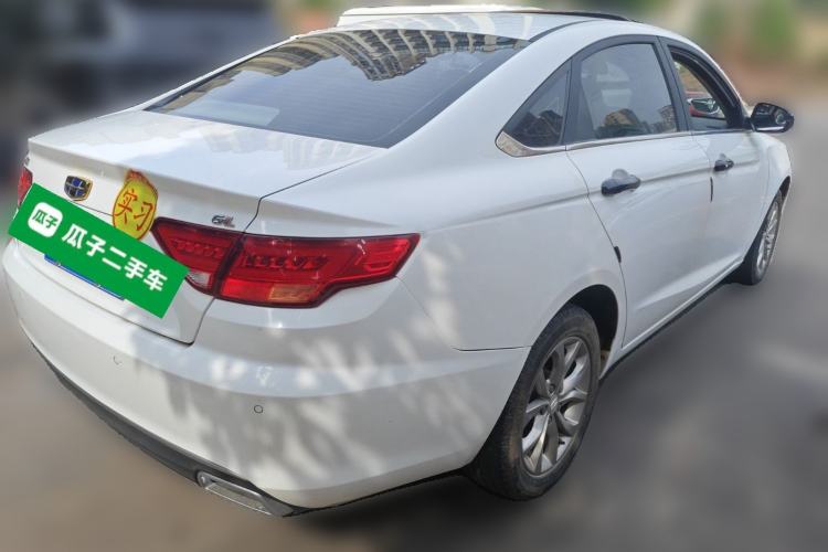 Used Geely Auto Emgrand GL 2017 1.8L Manual Elite Model Rear Right 45 Deg