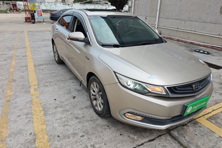 Used Geely Auto Emgrand GL 2017 1.3T Manual Elite Model Front Right 45 Deg