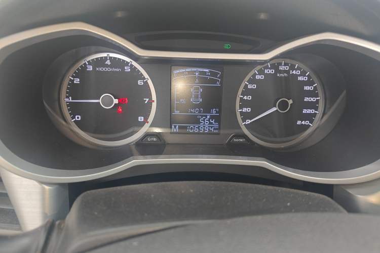 Used Geely Auto Emgrand GL 2017 1.3T Manual Elite Model Instrument Cluster