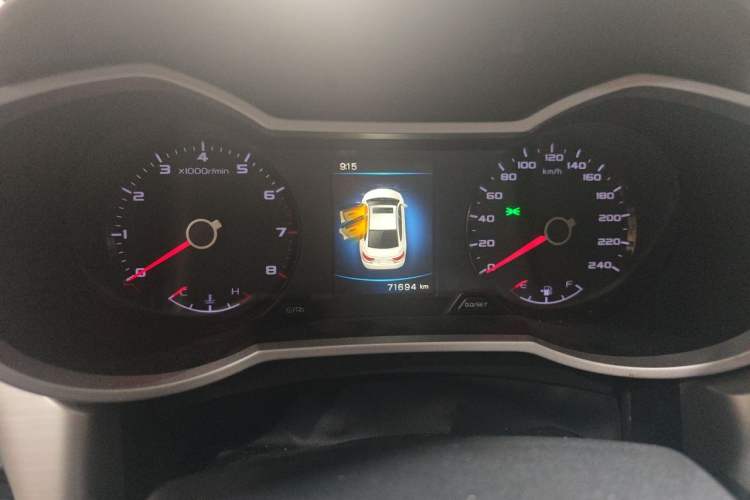 Used Geely Auto Emgrand GL 2017 1.8L DCT Elite Model Instrument Cluster