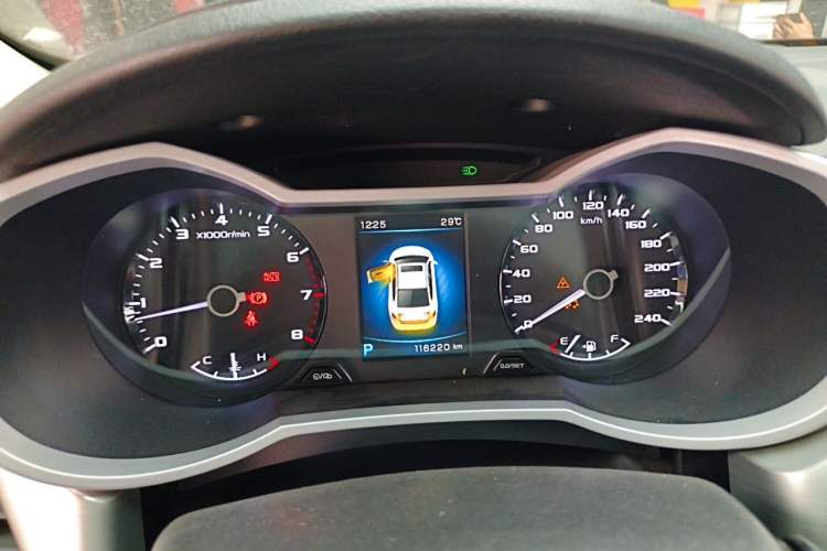 Used Geely Auto Emgrand GL 2017 1.3T DCT Elite Model Instrument Cluster