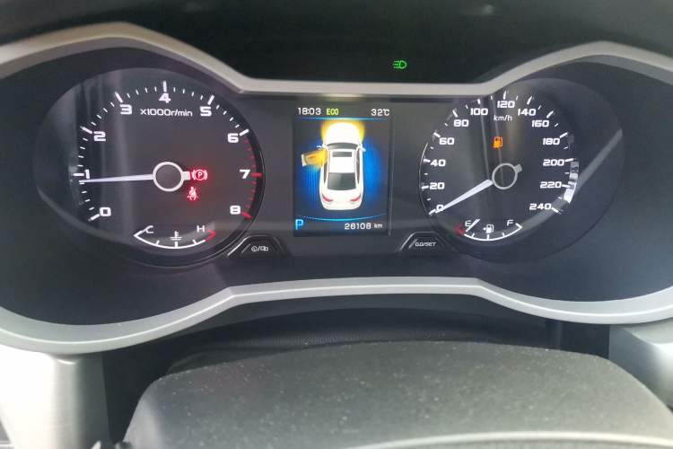 Used Geely Auto Emgrand GL 2017 1.3T DCT Luxury Model Instrument Cluster
